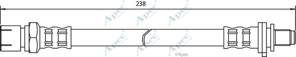 APEC BRAKING Тормозной шланг HOS3447